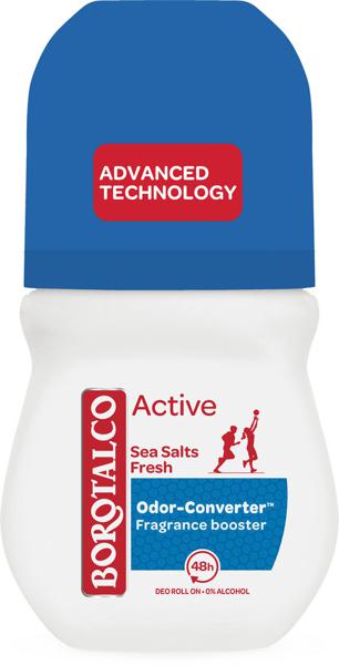 Slika produkta Dezodorant roll-on Borotalco, Active sea salt fresh, 50 ml