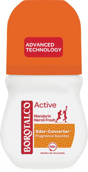 Slika produkta Roll-on Borotalco Active mandarin&neroli, 50 ml