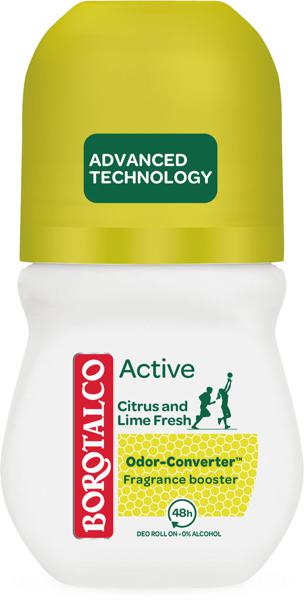Slika produkta Dezodorant roll-on Borotalco, Active citrus&lime, 50 ml