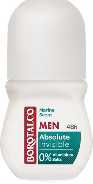 Slika produkta Dezodorant Borotalco roll-on man, absolute ivisible, 50 ml