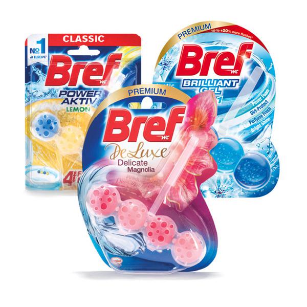 Slika produkta Osvežilec Bref, Power aktiv, lemon, 50 g